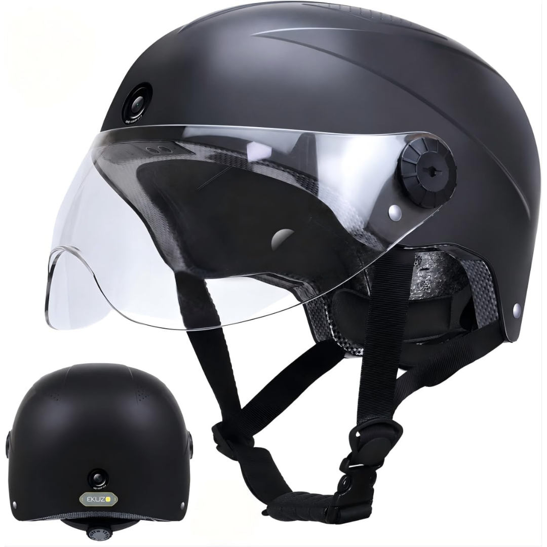 DC2 Smart Bluetooth CPSC Certified Helmet With Cameras Front