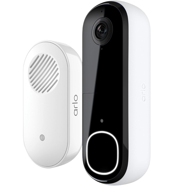 Arlo Video Doorbell 2K (2nd Gen) & Chime 2 Bundle