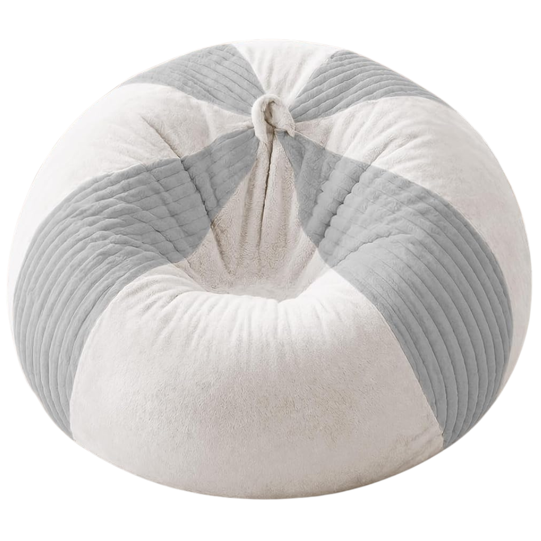 2' Teardrop Beanbag Chair With Memory Foam