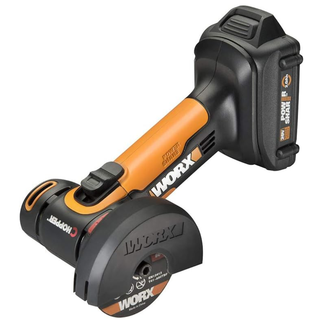 Worx 20V Power Share 3" Mini Cutter W/ 2Ah Battery & Charger (WX801L)