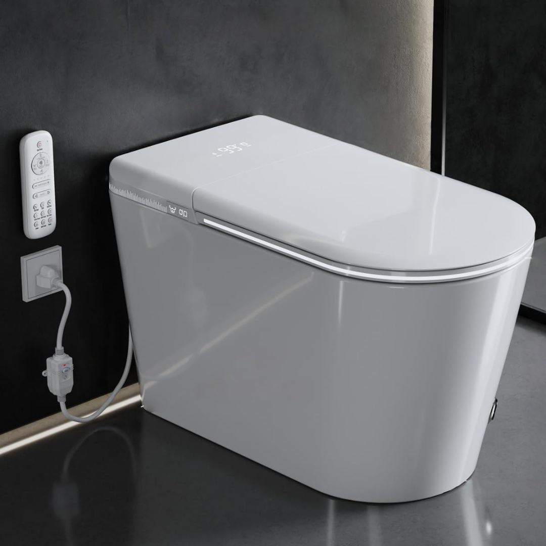 Luxury Smart Toilet With Heated Seat & Instant Warm Water