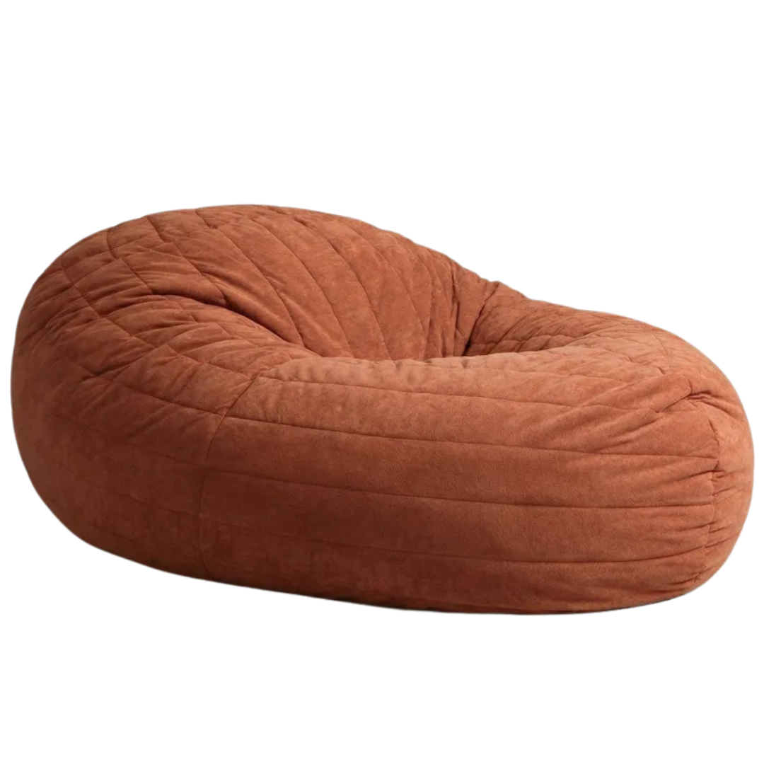 7ft Fluffy Giant Round Floor Beanbag Lounger Chairs
