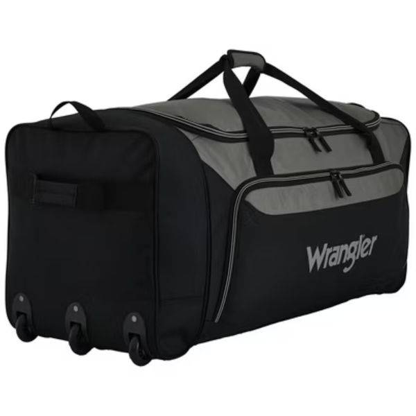 Wrangler 36" Collapsible 3-Wheel Rolling Locker Duffel (4 Colors)