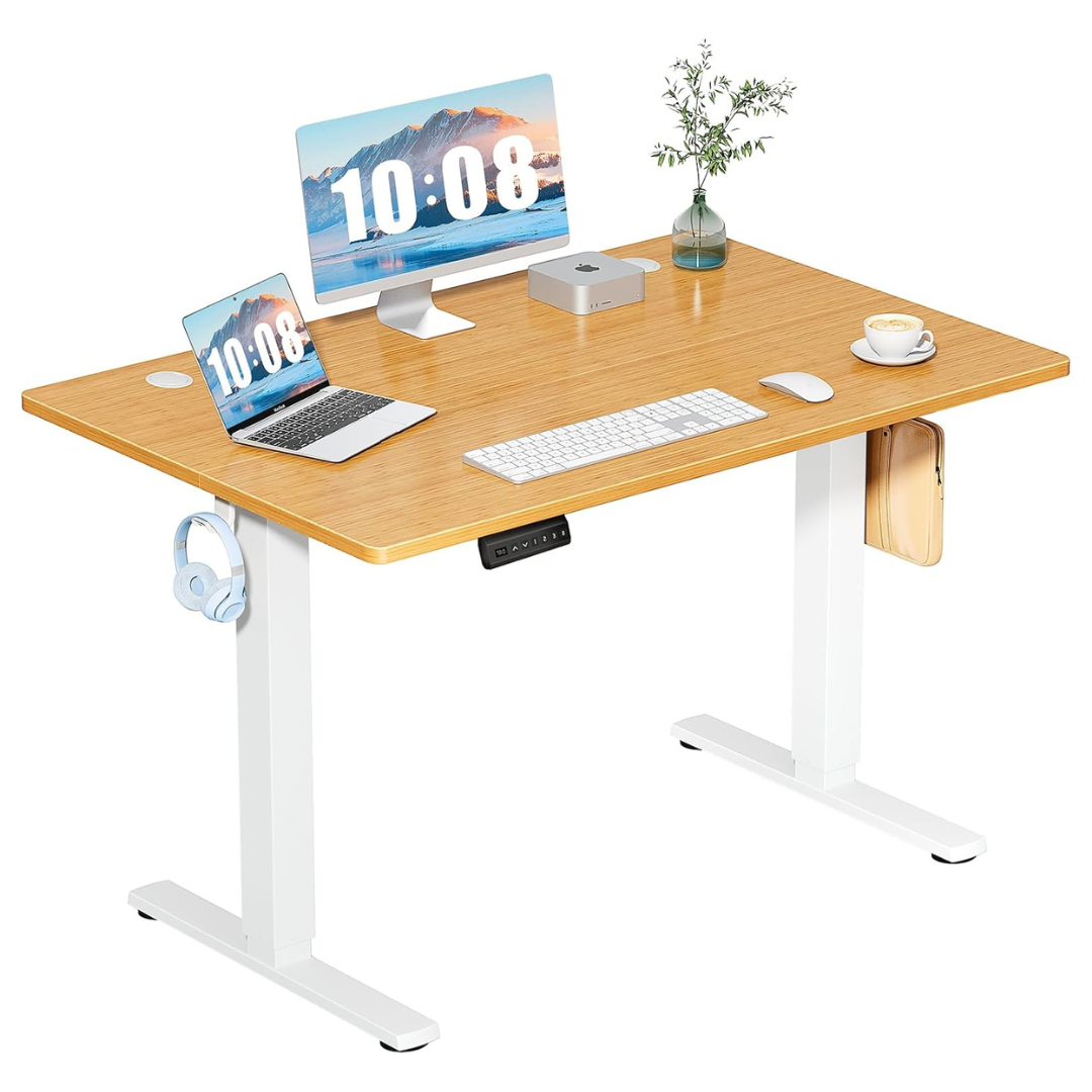48" x 24" DUMOS Electric Standing Desk w/ Adjustable Height (2 colors)