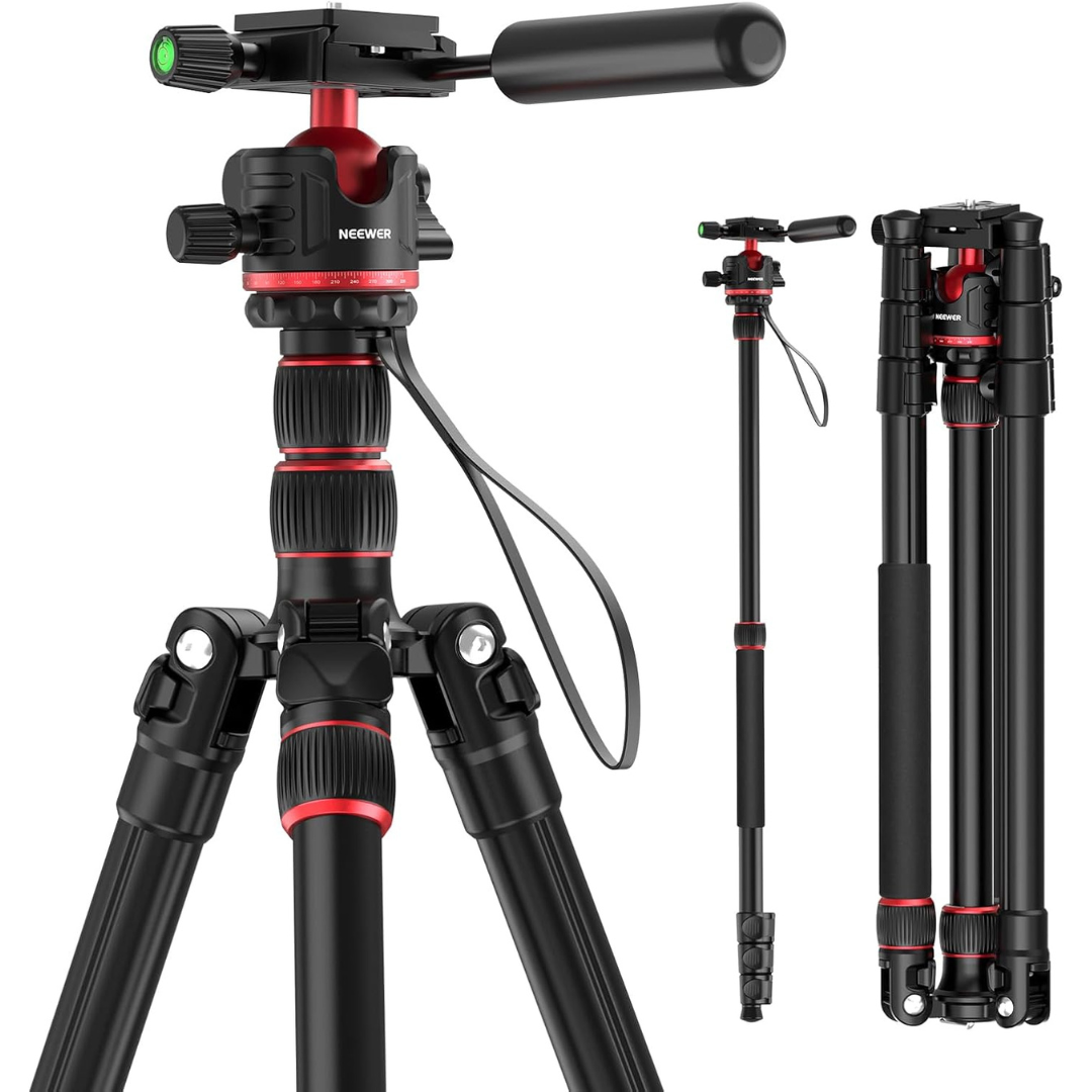 77" Neewer Basics 2-in-1 Camera Tripod & Monopod