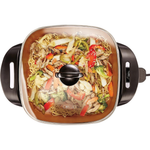 Bella 12'' x 12'' Electric Skillet and Frying Pan w/ Glass Lid