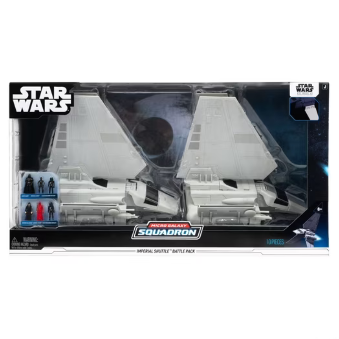Star Wars Micro Galaxy Squadron Imperial Shuttle Battle-Pack W/ Accessories