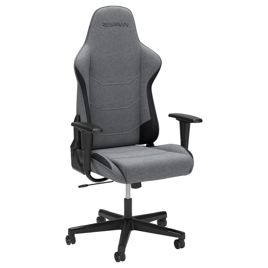 Respawn 110 Ergonomic High Back Gaming Chair (Gray Fabric)