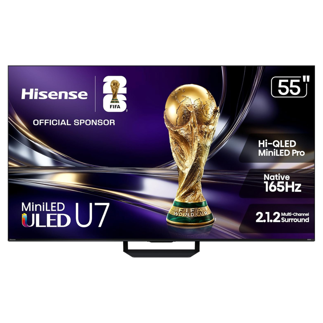 55" Hisense U7 4K Ultra HDR Smart ULED Google TV