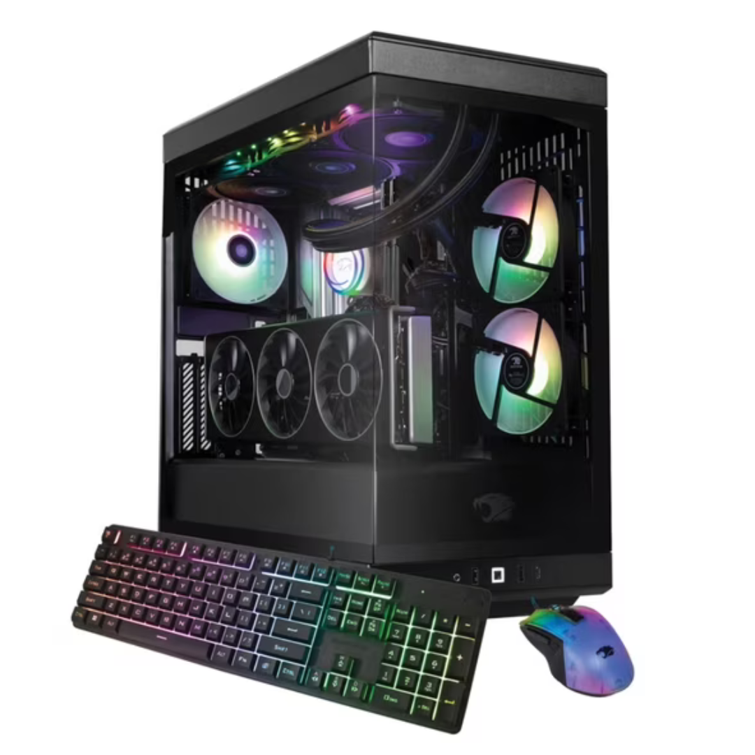 IBUYPOWER Y40BA7R97XT03 Gaming Desktop (Ryzen 7 9800X3D / 32GB RAM / 1TB SSD / 16GB Video)