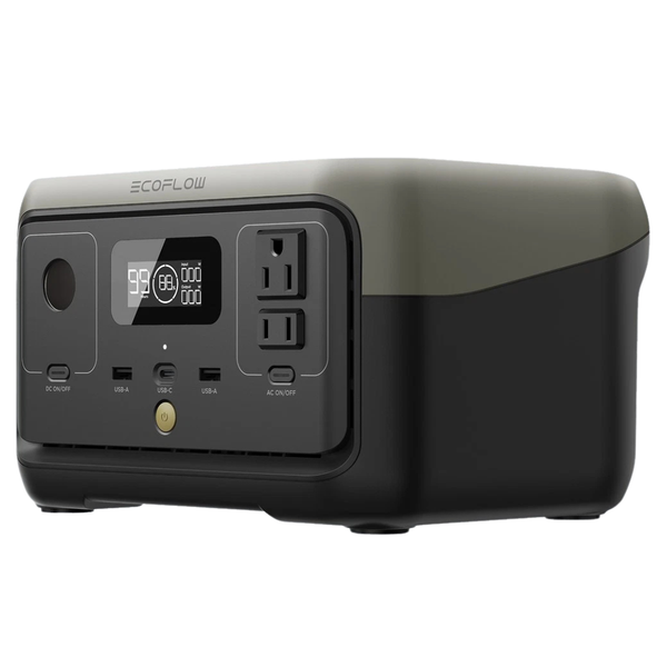 EcoFlow River 2 256Wh LiFePO4 Portable Power Station [Certified Refurb]