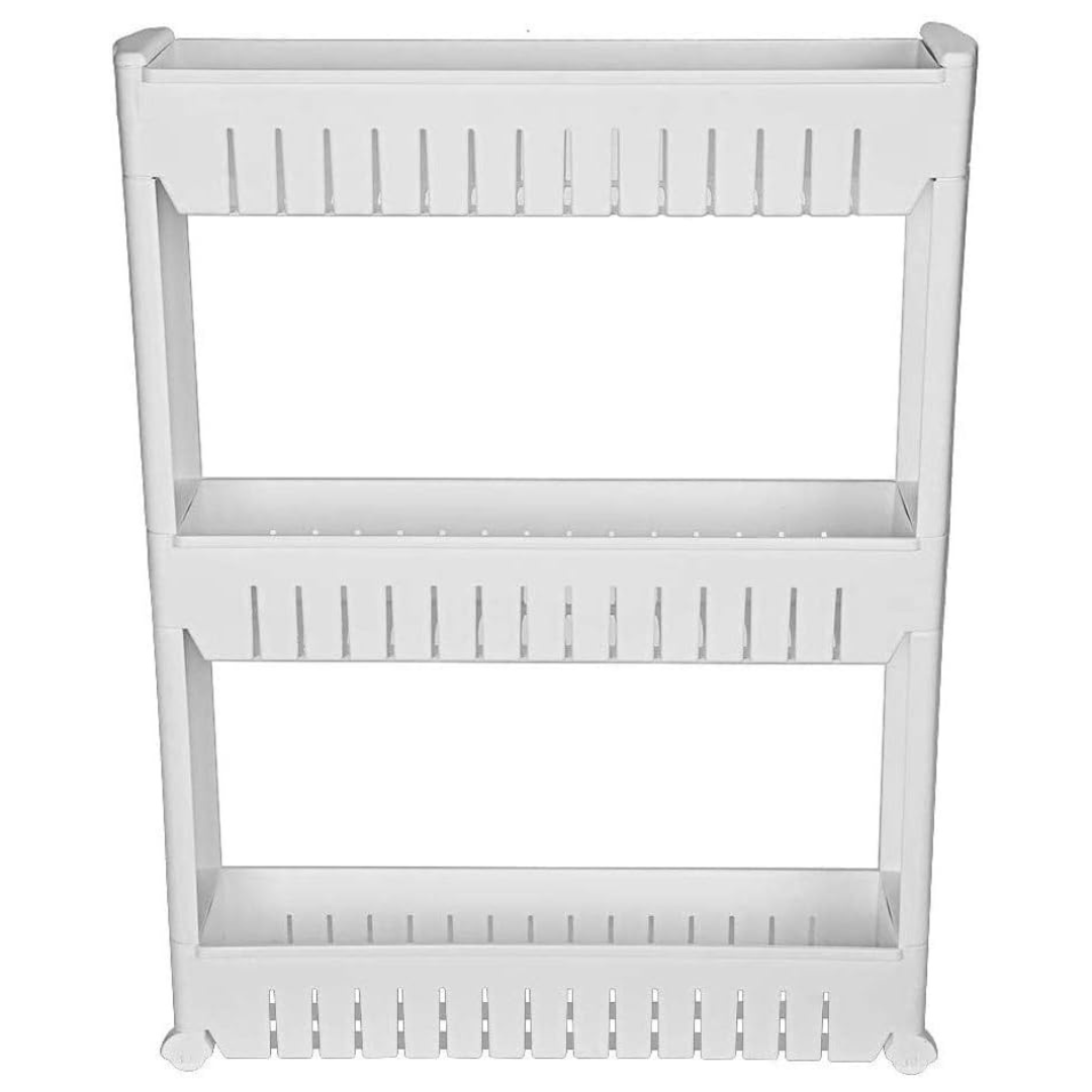 Modern Home Narrow Sliding Storage Organizer Rack