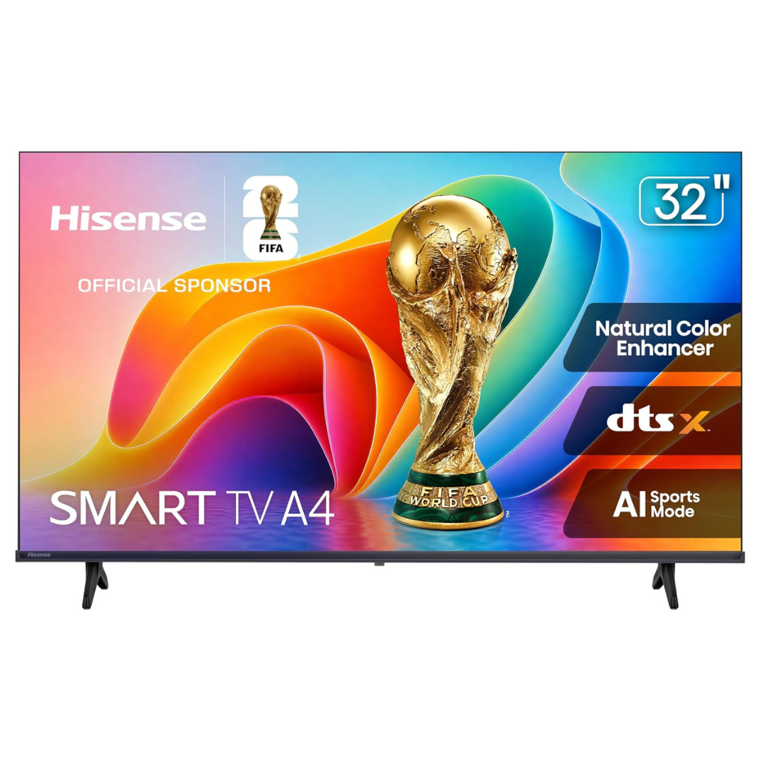 32" Hisense 32A4NV Class Series 720p Smart Vidaa LED HDTV