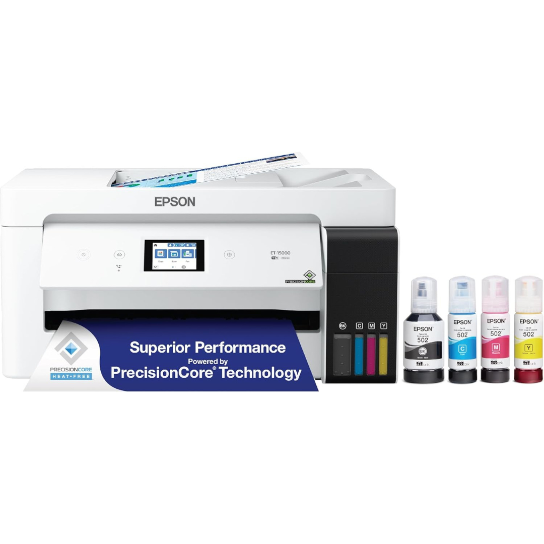 Epson EcoTank ET-15000 Wireless Network Color Inkjet 4-in-1 Printer
