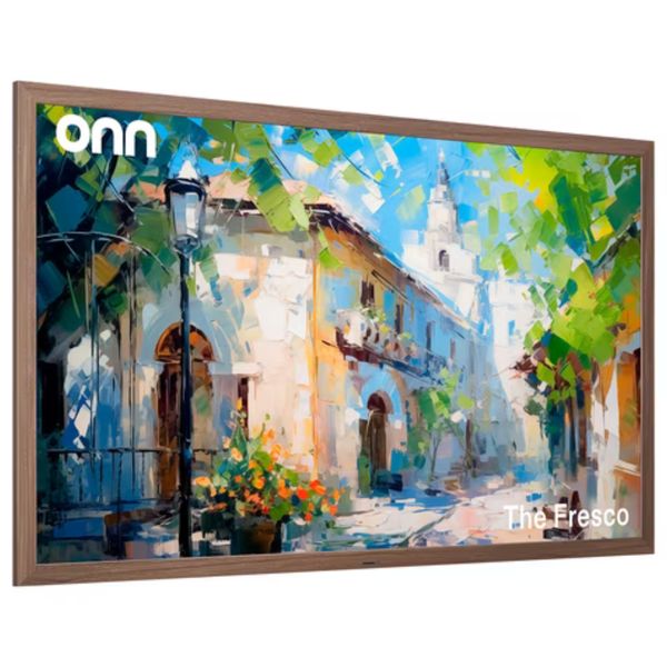 55" Onn The Fresco Art Gallery 4K Ultra HDR Smart LCD Google TV