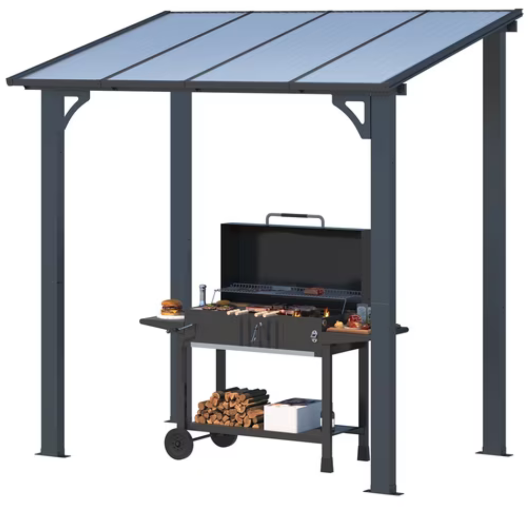 5' X 8' Aluminum Hardtop Patio Pergola