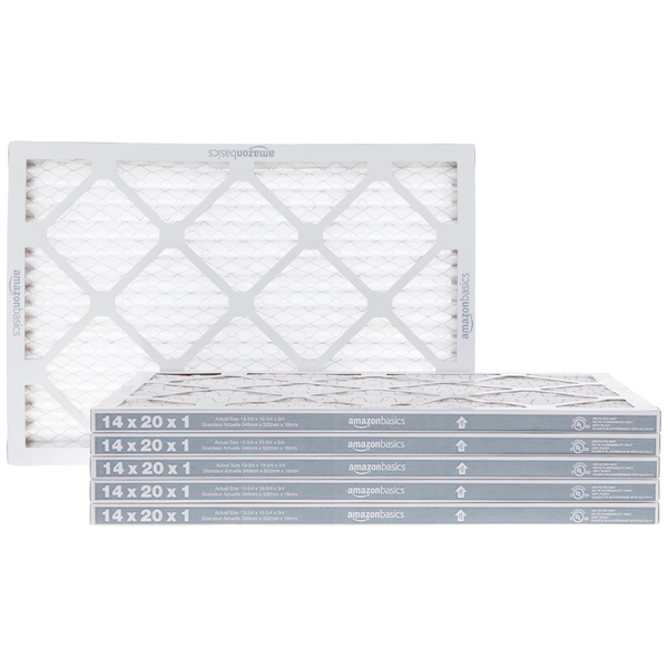 6-Pack Amazon Basics Merv 8 AC Furnace Filters