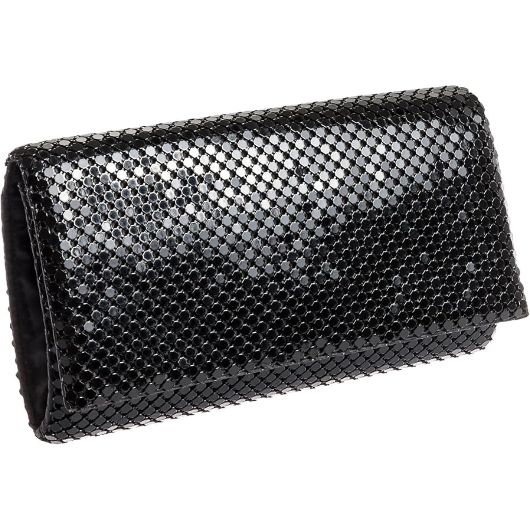 Jessica Mcclintock Women's Metal Evening Handbags (Black)