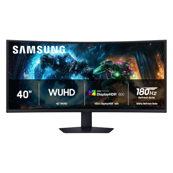 40" Samsung Odyssey G75F Curved 180Hz 1ms HDR VA Freesync Gaming Monitor