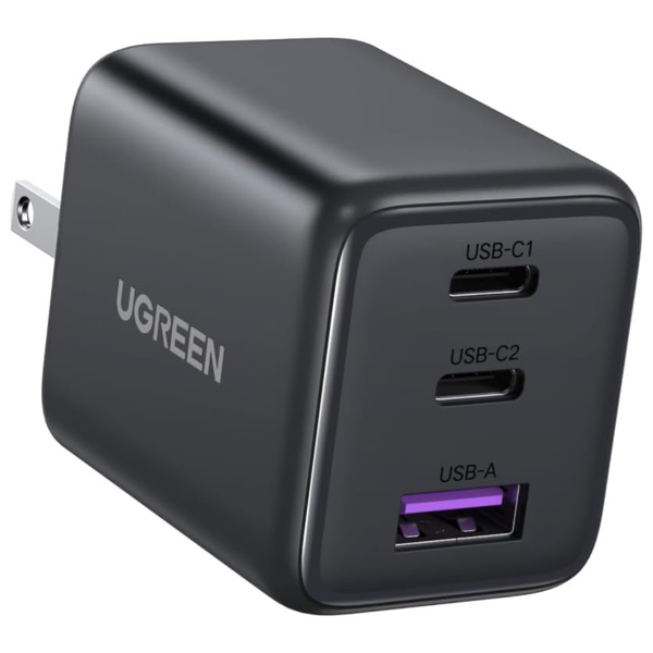 UGREEN 30W 3-Port GaN II Fast Charger Block