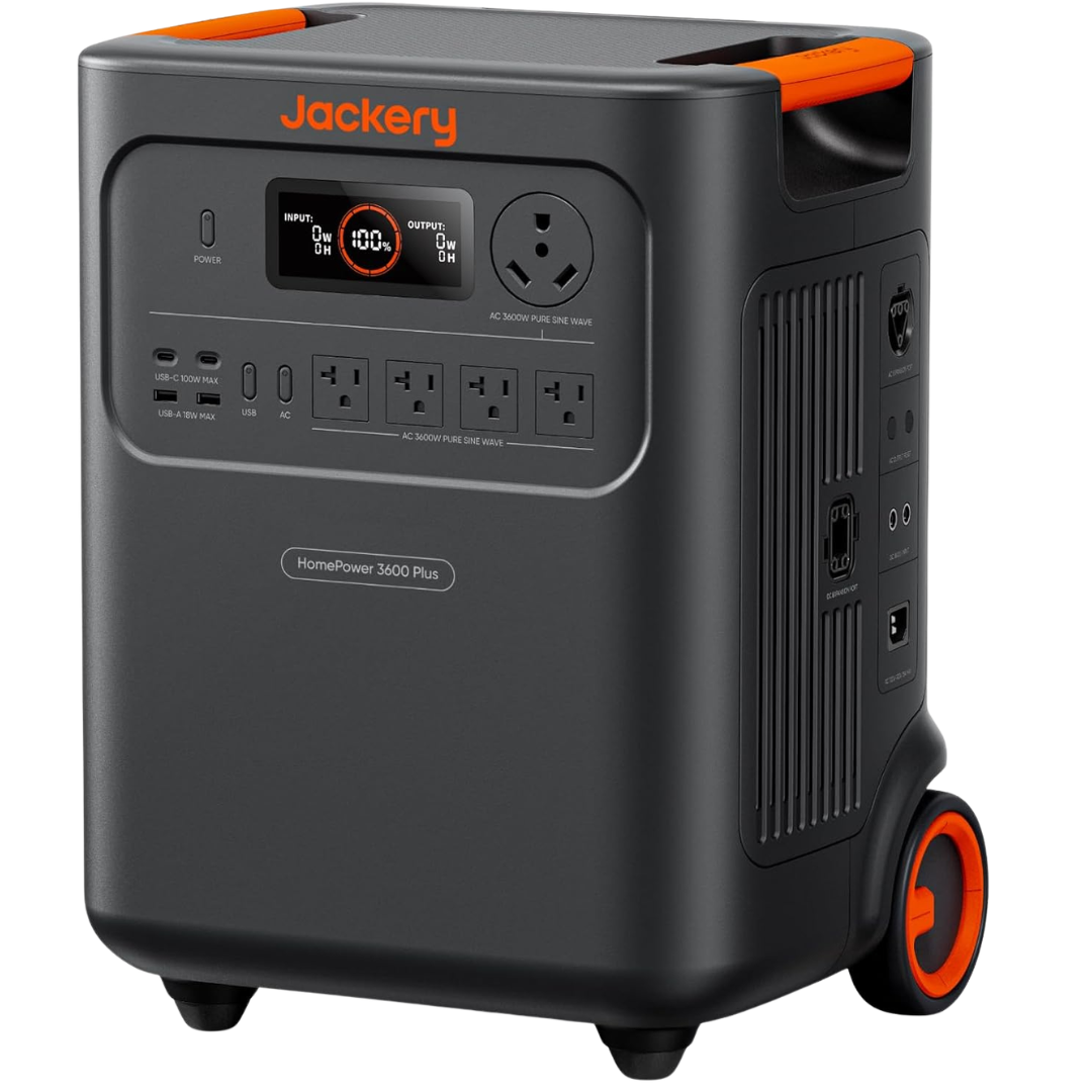 Jackery HomePower 3600 Plus Portable Power Station