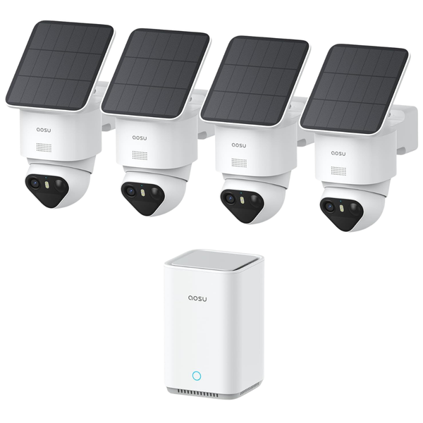 4-Count Aosu T2 Ultra 4K Security Outdoor Cameras Wireless
