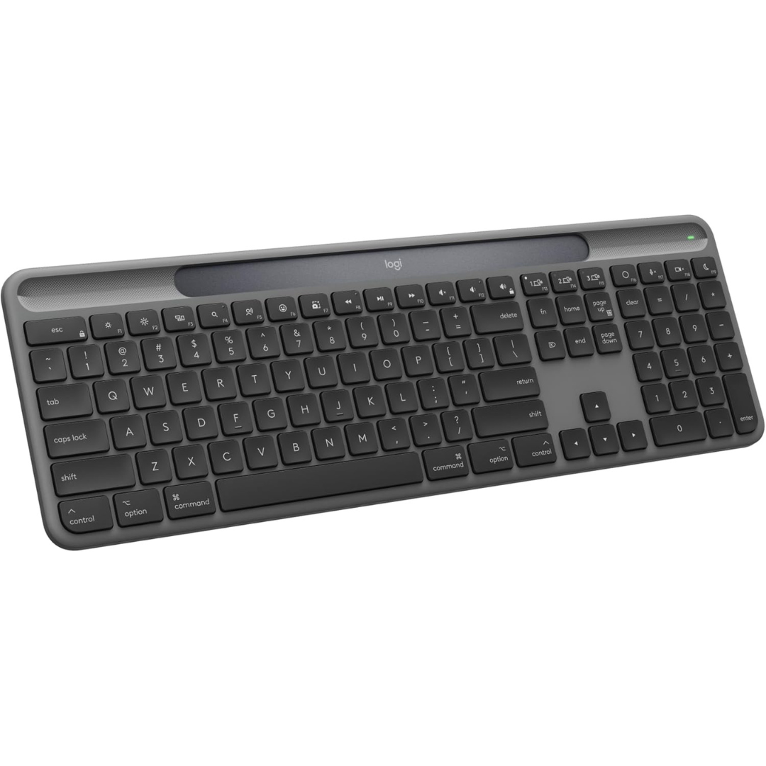 Logitech K980 Signature Slim Solar+ Wireless Bluetooth Keyboard [Used - Like New]