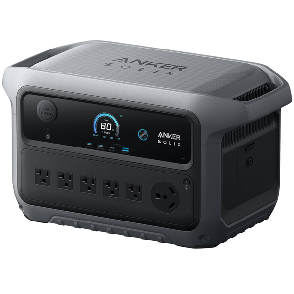 Anker Solix C2000 Gen 2 2048Wh 4000W Solar Portable Power Station