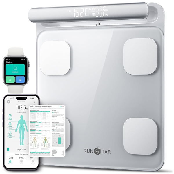 8-Electrode Digital Bathroom Scale
