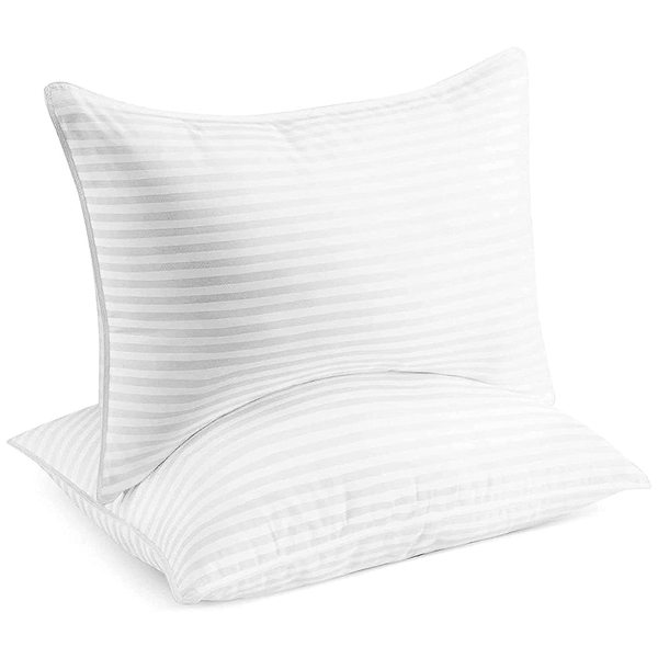 2-Pack Beckham Hotel Collection Queen Luxury Plush Gel Pillows