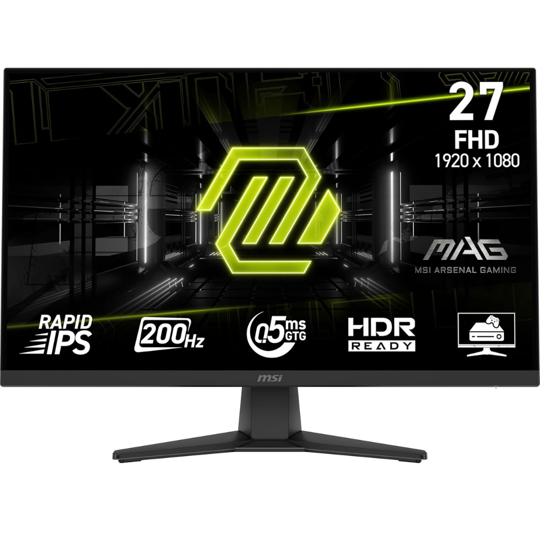 27" MSI MAG 272F FHD 200Hz 0.5ms HDR IPS Freesync Gaming Monitor