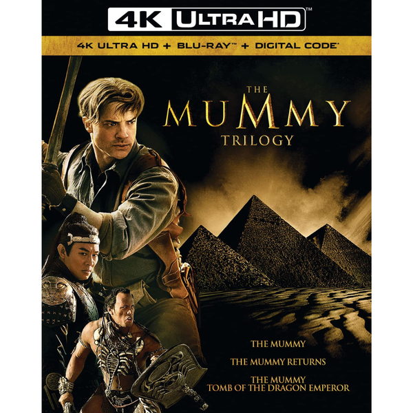 The Mummy Trilogy (4K Ultra HD + Blu-ray + Digital)