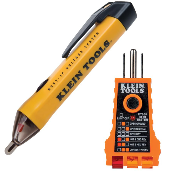 Klein Tools Non-Contact Voltage And GFCI Receptacle Test Kit