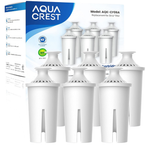 6-Pack AQUA CREST CF06A Replacement For Brita Filter