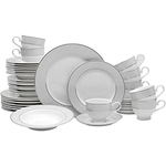40-Pieces Mikasa Parchment Dinnerware Set, Service For 8