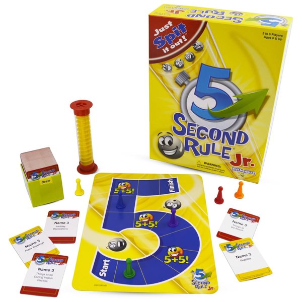 5 Second Rule Game Jr. - Simple Questions Card Game