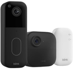 Blink Video Doorbell + Outdoor 4 Wireless Smart Security Camera W/Sync Module
