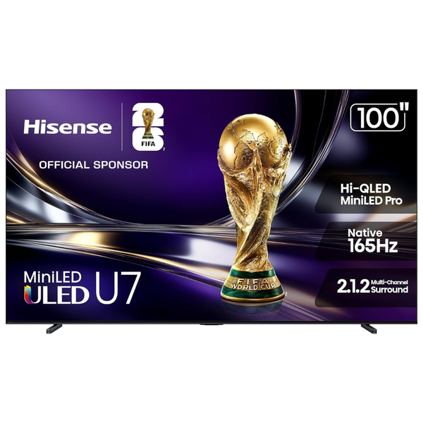 100" Hisense 100U7SG U7 Mini-LED ULED 4K Ultra HD Smart Google TV