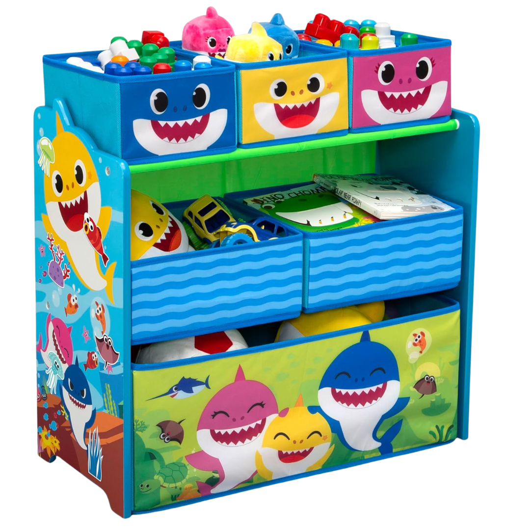 Delta Children 6 Bin Design And Store Toy Organizer