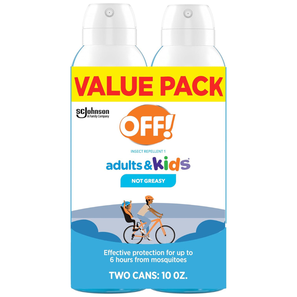2-Pack 5-Oz OFF Insect Repellent Aerosol Bug Spray