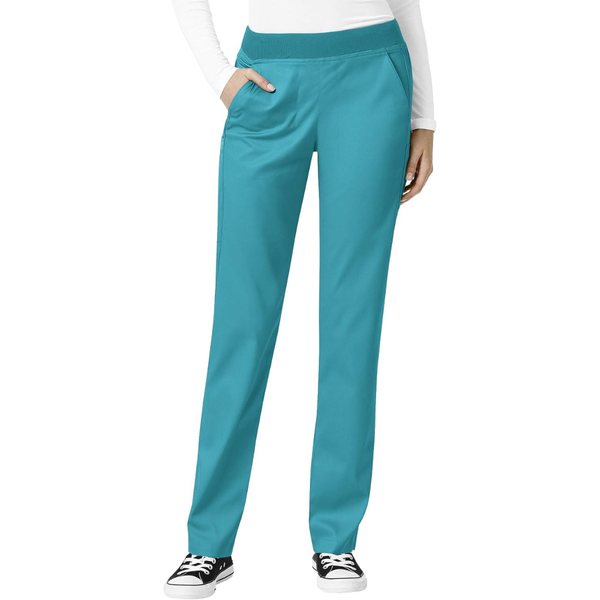Women's Knit Waist Cargo Scrub Pant