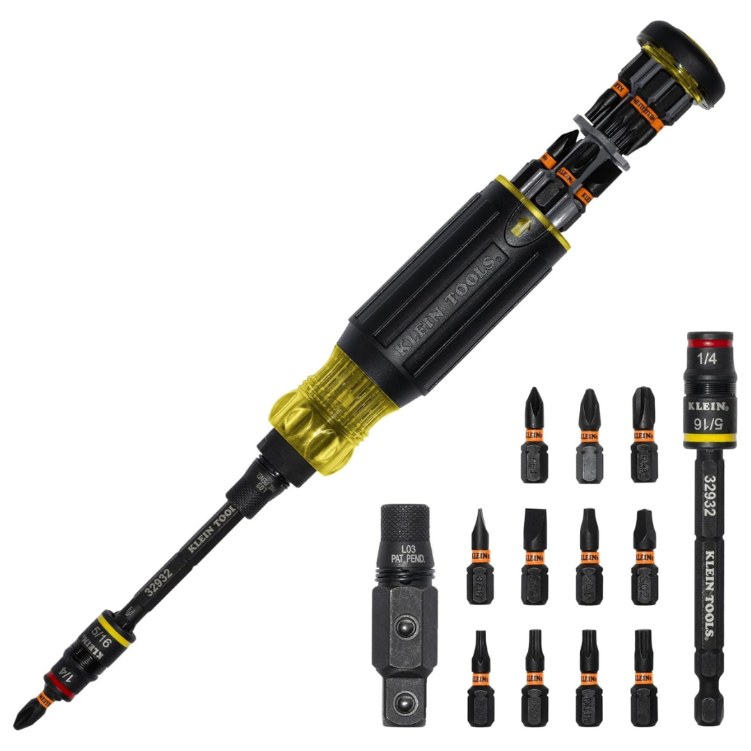 Klein KNECT 16-in-1 Impact-Rated Hybrid Screwdriver/Nut Driver Tool