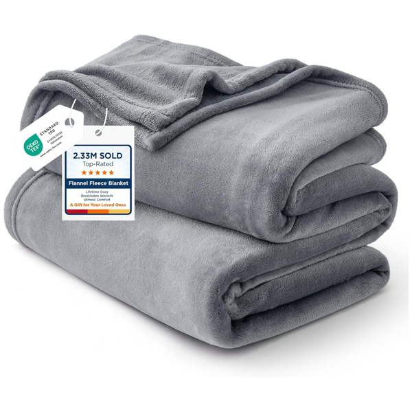 0" X 90" Bedsure Queen GentleSoft Fleece Microfiber Spring Blanket