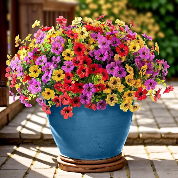 Artificial Flowers Fake Plants For Outdoors Spring Decoration (Various)