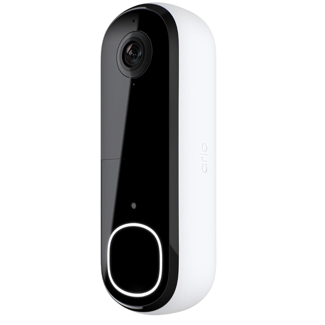 Arlo 2nd Gen Battery/Wired Smart 2K Wi-Fi Video Doorbell