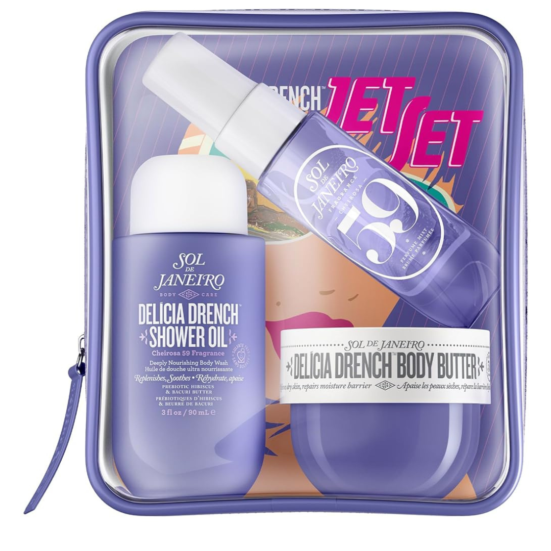 Sol De Janeiro Jet Set Travel Shower Kit (4 Colors)