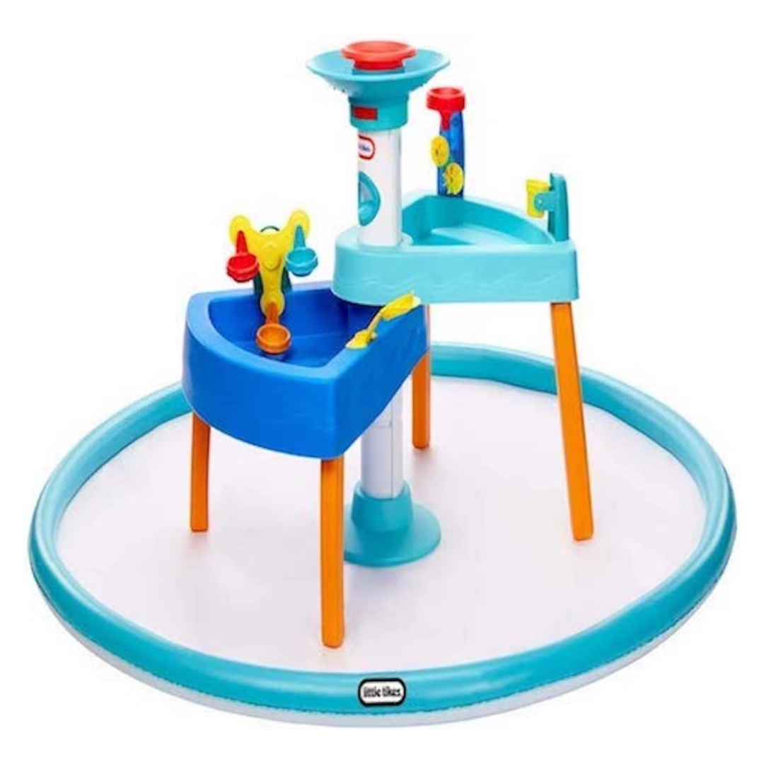Little Tikes 3-in-1 Splash In Grow Outdoor Water Play Table W/ Accessories