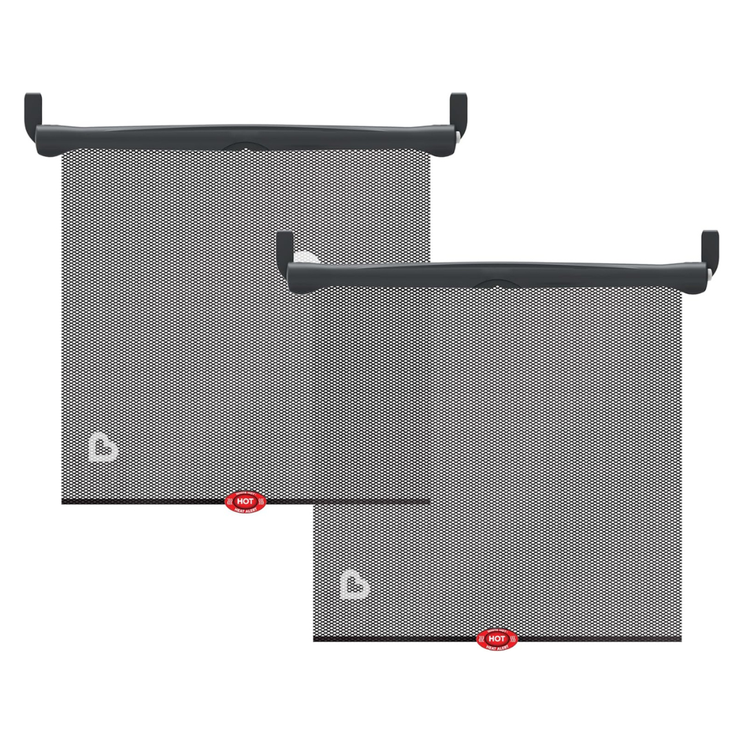 Munchkin Brica Sun Safety Car Window Shade With Heat Alert (2 Pack)