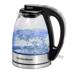 1L Hamilton Beach 1500W Glass Electric Tea Kettle