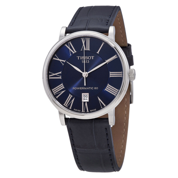 Tissot Carson 40mm Automatic Blue Dial Men's Watch